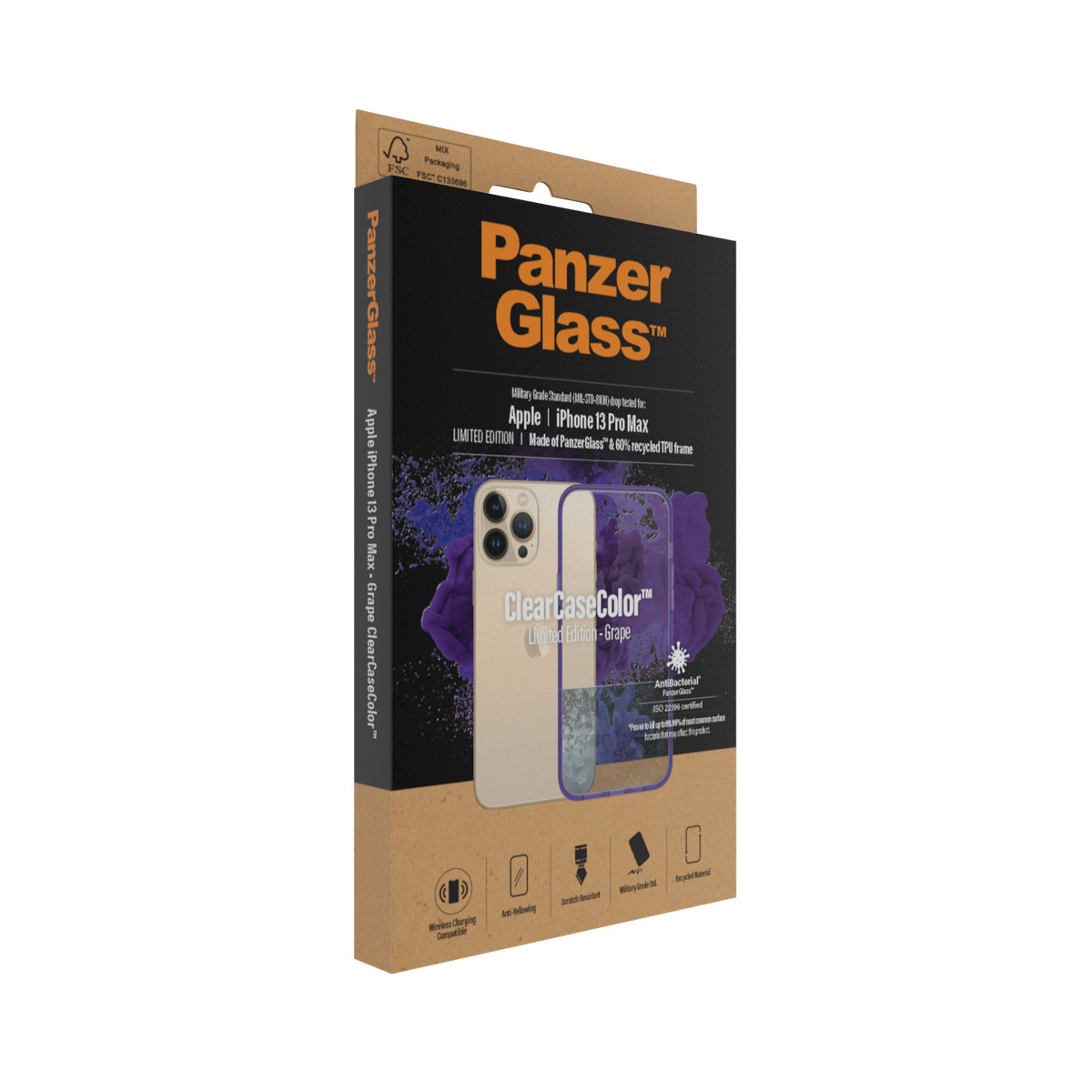 PanzerGlass ® ClearCaseColor™ iPhone 13 Pro Max - Grape – image 4