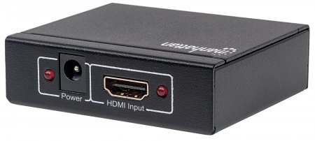 Manhattan HDMI Splitter, 2-Port, 4K@30Hz, USB Powered, Black, Three Year Warranty, Boxed – image 4
