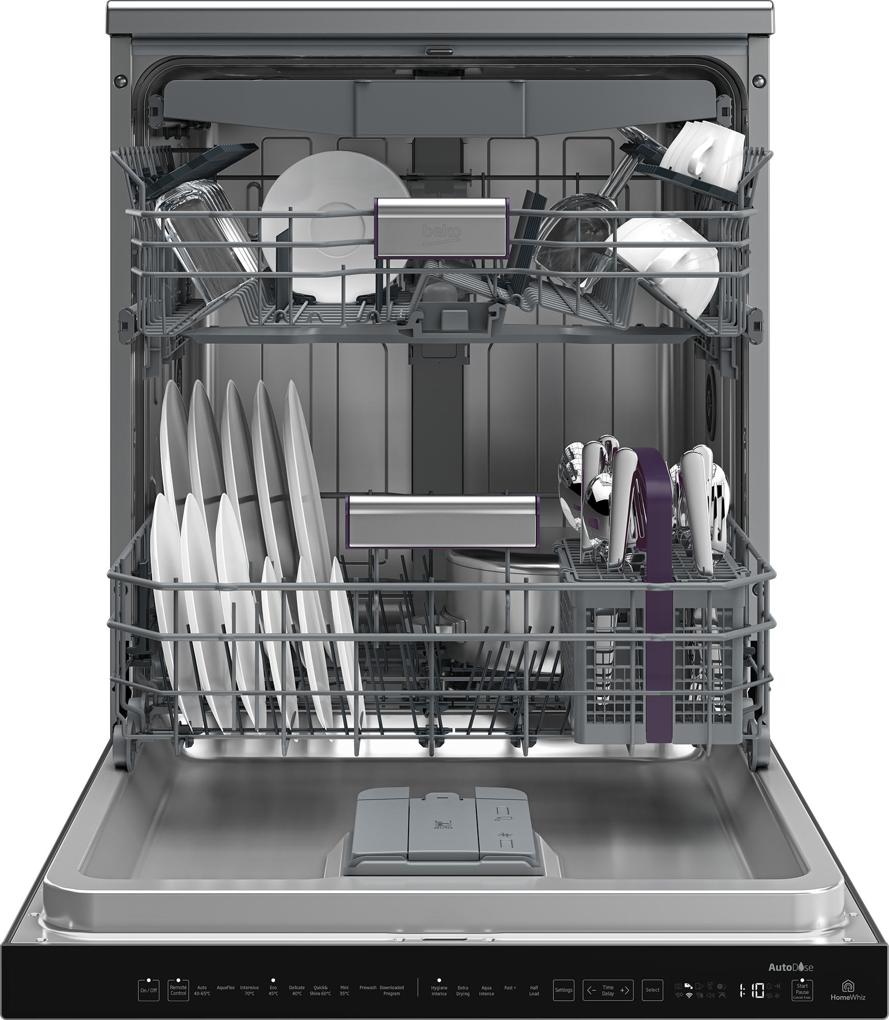 Beko BDF1640AX dishwasher Freestanding 16 place settings – image 7