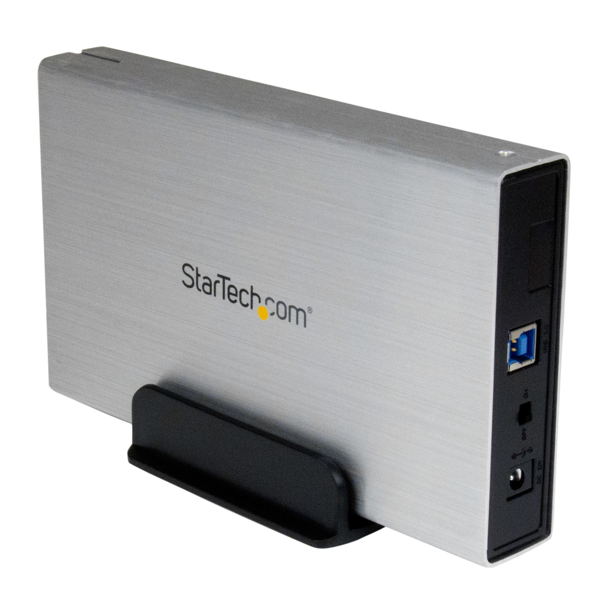 StarTech.com S3510SMU33 Hölje för lagringsenheter HDD-hölje Silver 3.5'