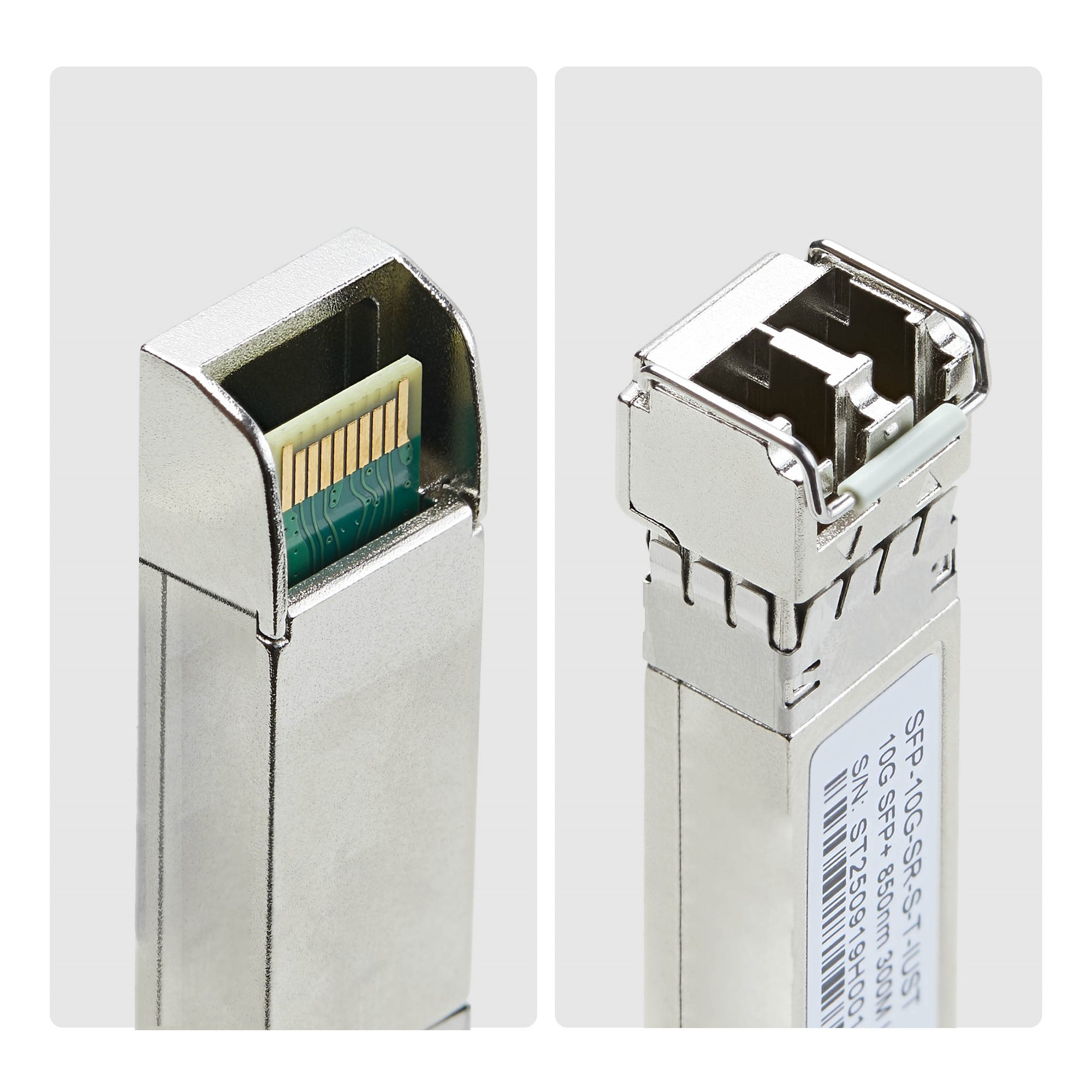 StarTech.com Uncoded SFP+ Module, Industrial Temperature Range, 10Gbps, Multi Mode Fiber (MMF), 300m [984ft], LC Transceiver, 850nm – image 3