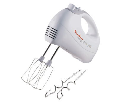 Moulinex HM4101 Ручной миксер 450 W Белый, Серый