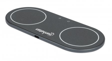Manhattan Smartphone Wireless Dual Charging Pad, QI certified – image 4