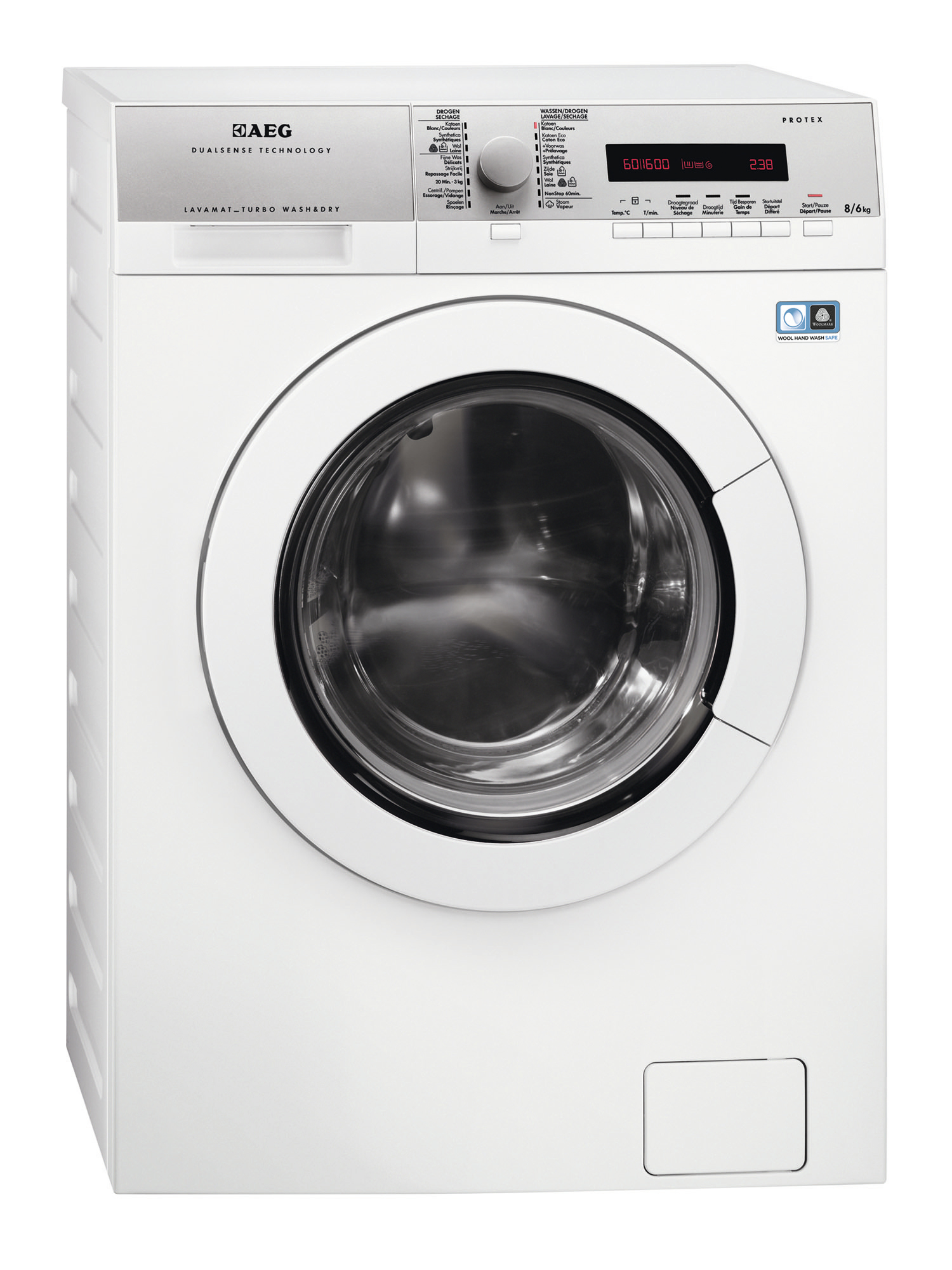 AEG L77685DWD washer dryer Freestanding Front-load White – image 2