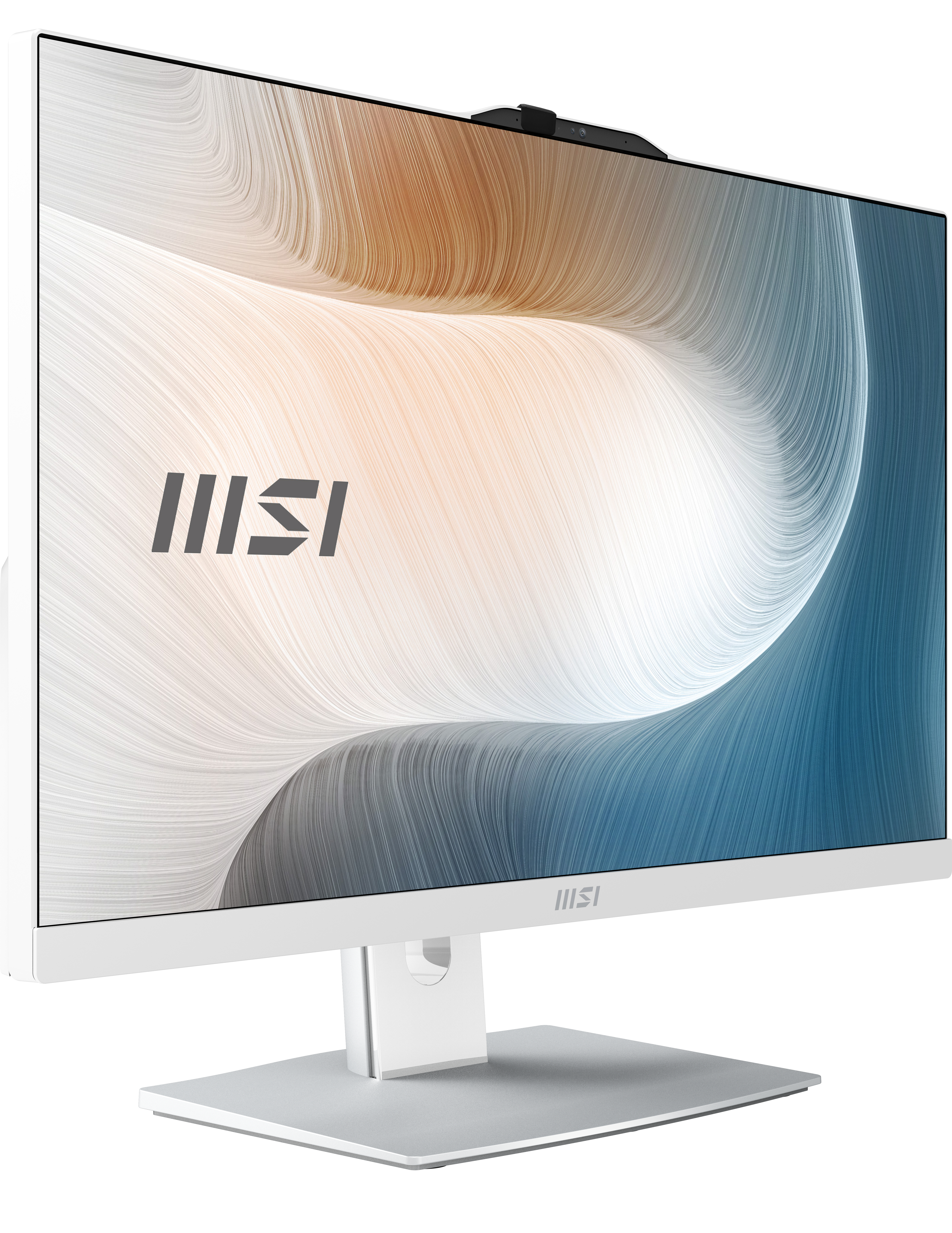 MSI Modern AM242P 1M-1226EU All-in-One PC/workstation Intel Core 3 100U 60.5 cm (23.8″) 1920 x 1080 pixels 8 GB DDR5-SDRAM 256 GB SSD Windows 11 Pro Wi-Fi 6E (802.11ax) White image 2