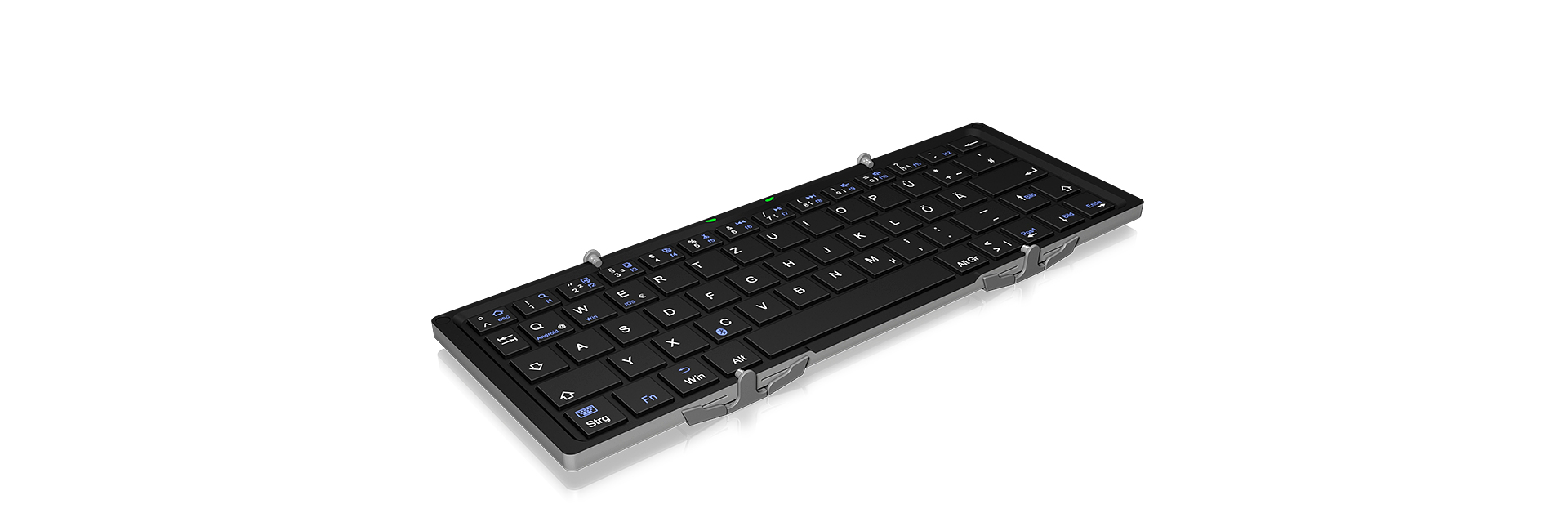 KeySonic 22109 keyboard Universal Bluetooth QWERTY US International Black – image 2