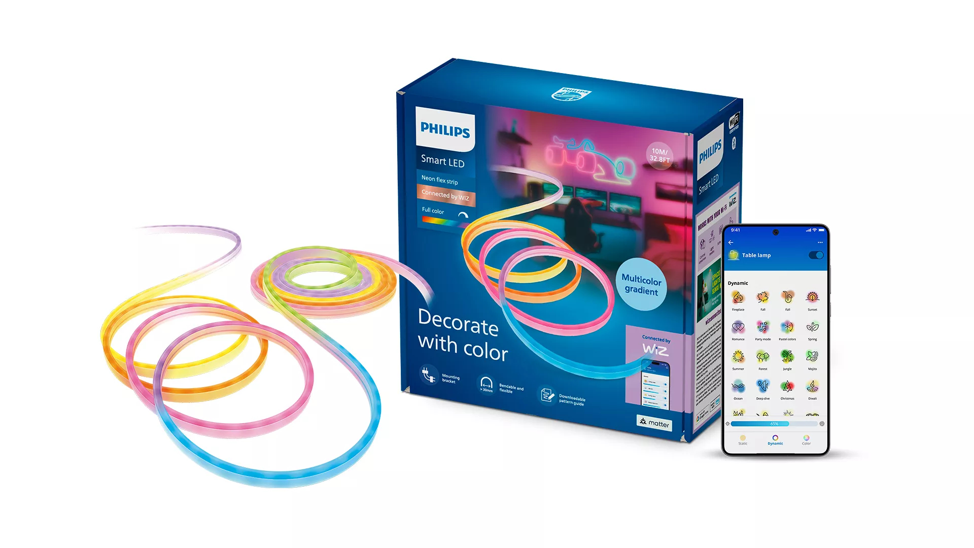 Philips by Signify Philips 8721103159403 smart lighting Smart strip light Wi-Fi/Bluetooth – image 2