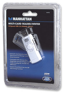 Manhattan 100793 card reader USB 2.0 White – image 6