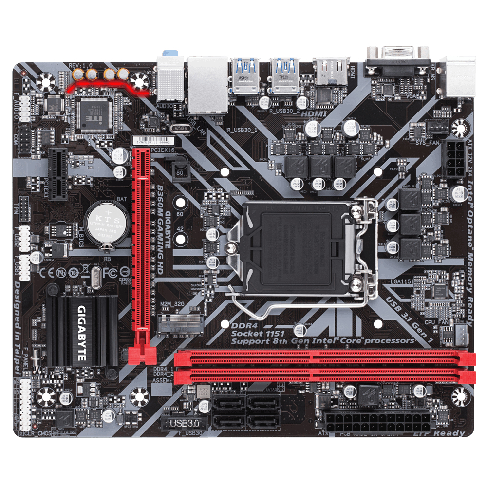 GIGABYTE B360M GAMING HD – image 4