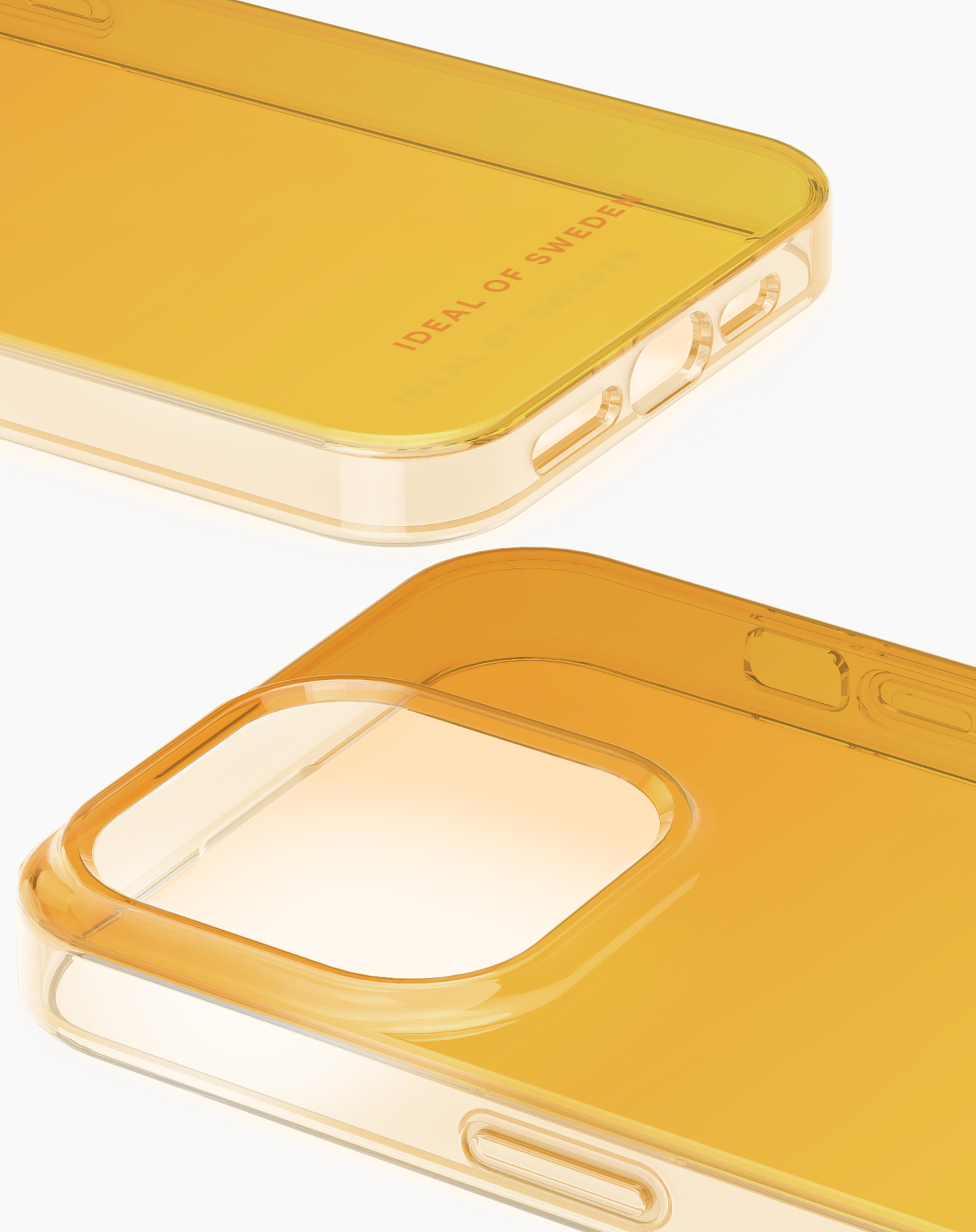 iDeal of Sweden Clear Case iPhone 15 Pro Max Orange Spritz – image 3