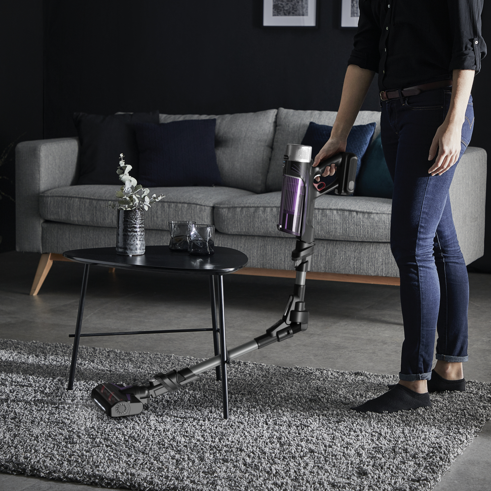 Rowenta RH2038 2-in-1 stick vacuum Battery Dry Bagless – image 2