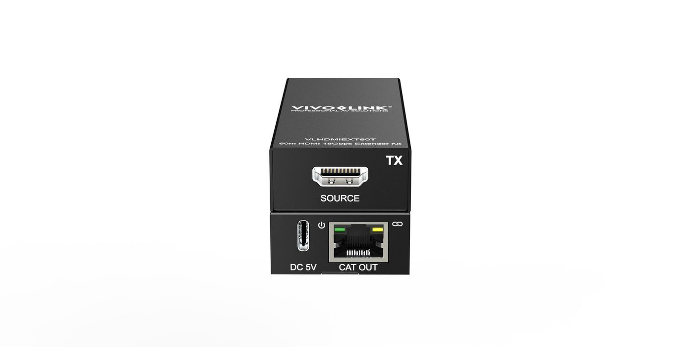 Vivolink VLHDMIEXT60 AV extender AV transmitter & receiver Black – image 6