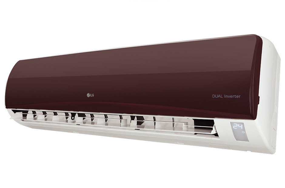LG JS-Q18NRXA air conditioner Split system Red, White – image 6