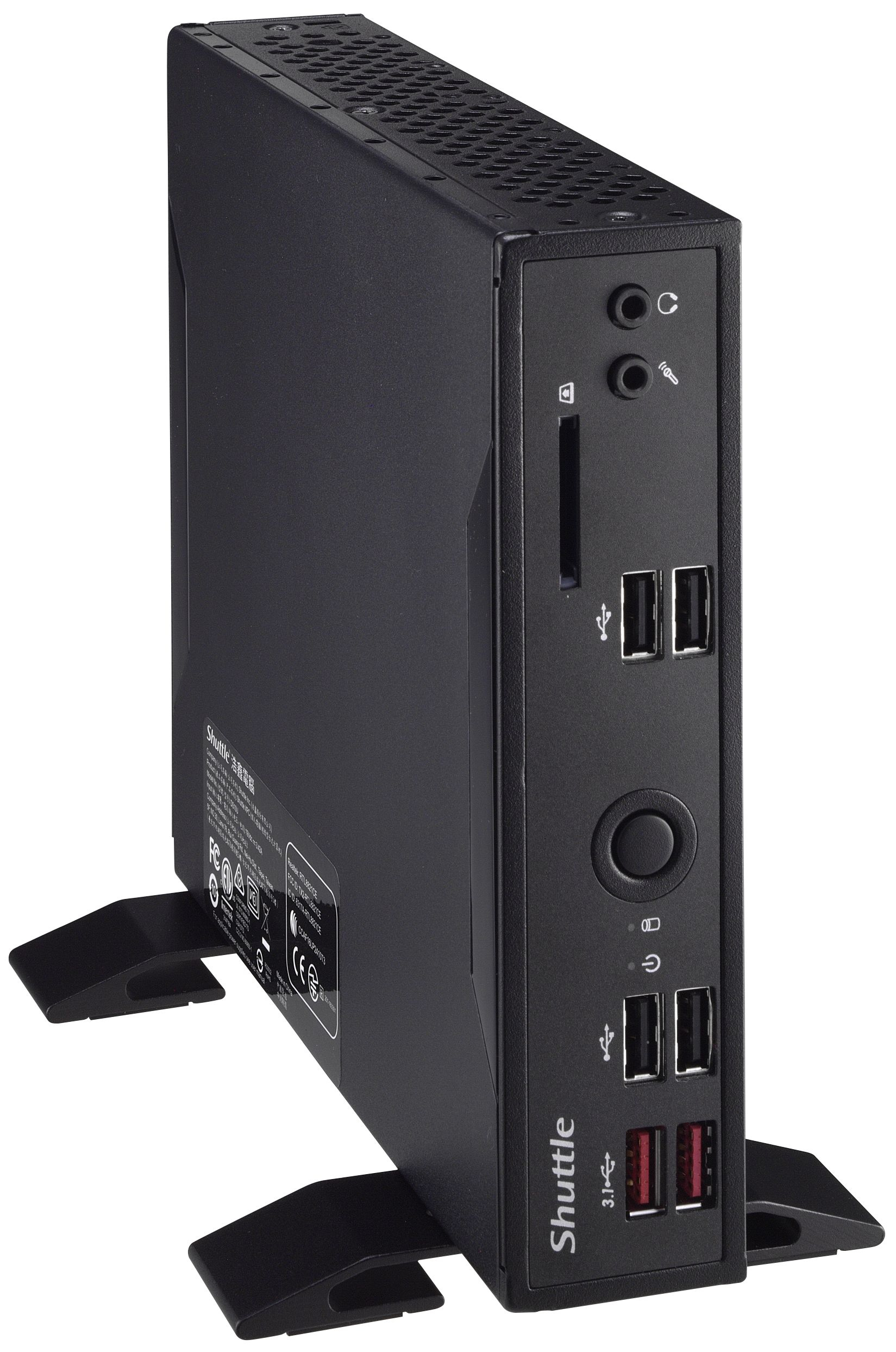 Shuttle XPС slim DS10U7 PC/workstation barebone – image 3