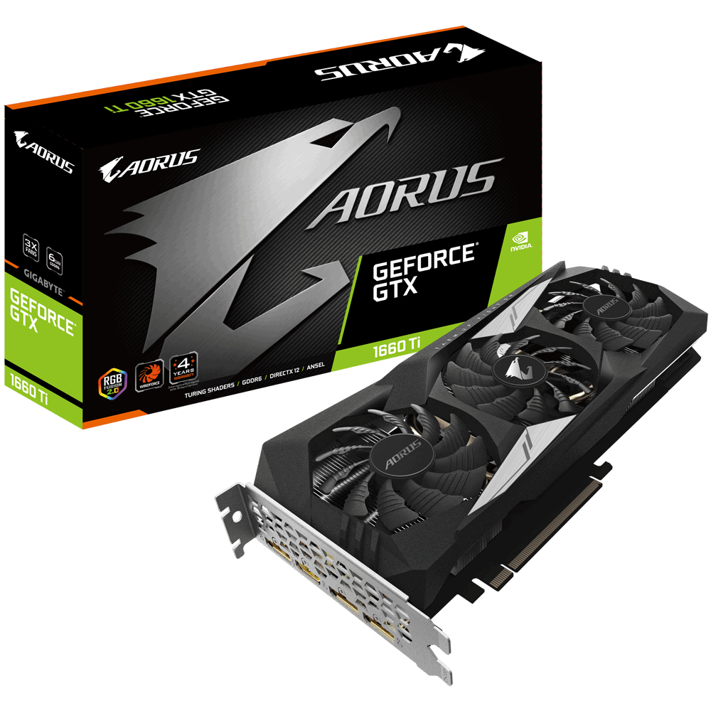 GIGABYTE AORUS GeForce GTX 1660 Ti