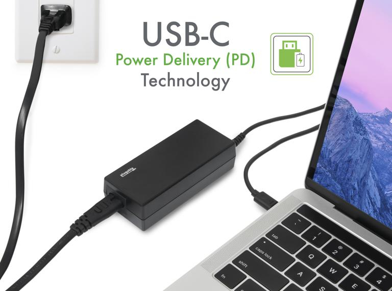 Plugable Technologies USBC-PS-60W power adapter/inverter Black – image 2