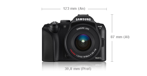 Samsung NX 11 MILC 14.6 MP CMOS 4592 x 3056 pixels Black – image 5
