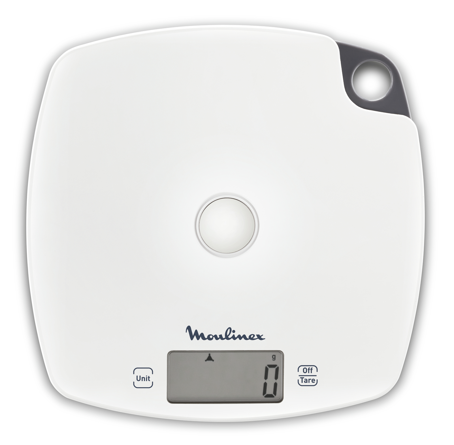 Moulinex BN1000 Grey, White Square Electronic kitchen scale – image 1