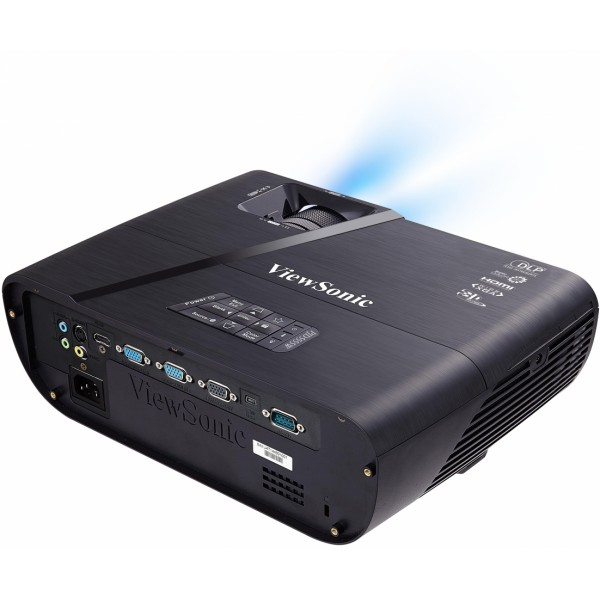 Viewsonic PJD5555W data projector Standard throw projector 3300 ANSI lumens DLP WXGA (1280x800) 3D Black – image 2