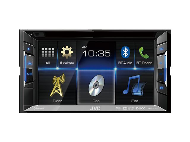 JVC KW-V21BT car media receiver Black, Grey – image 2