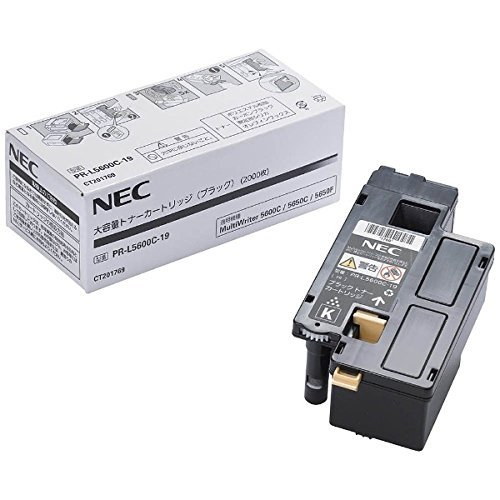 NEC PR-L5600C-19 toner cartridge 1 pc(s) Original Black