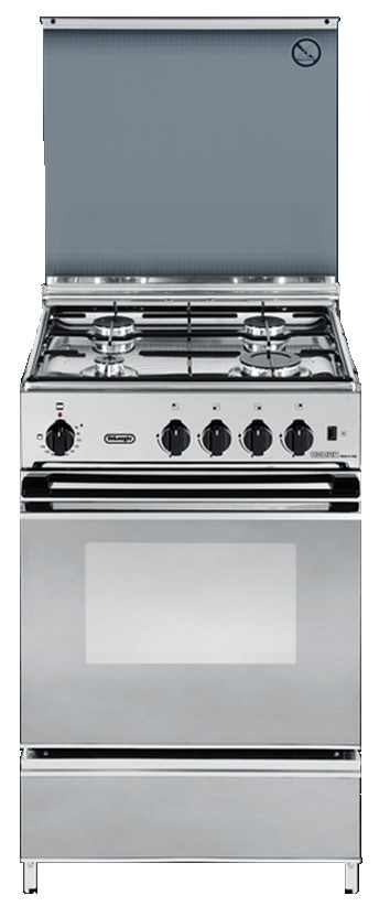 De’Longhi SEX554 cooker Freestanding cooker Electric Gas Stainless steel