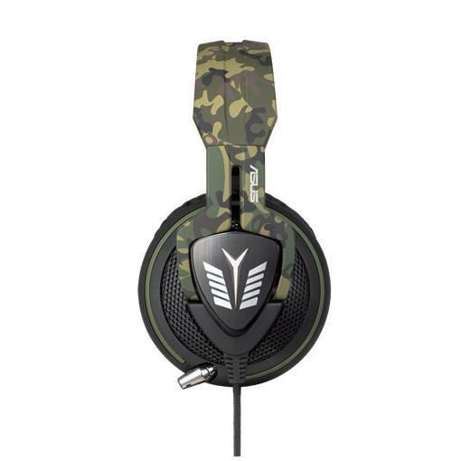 ASUS 90-YAHIA110-UA20 headphones/headset Wired Head-band Gaming Black, Green – image 3