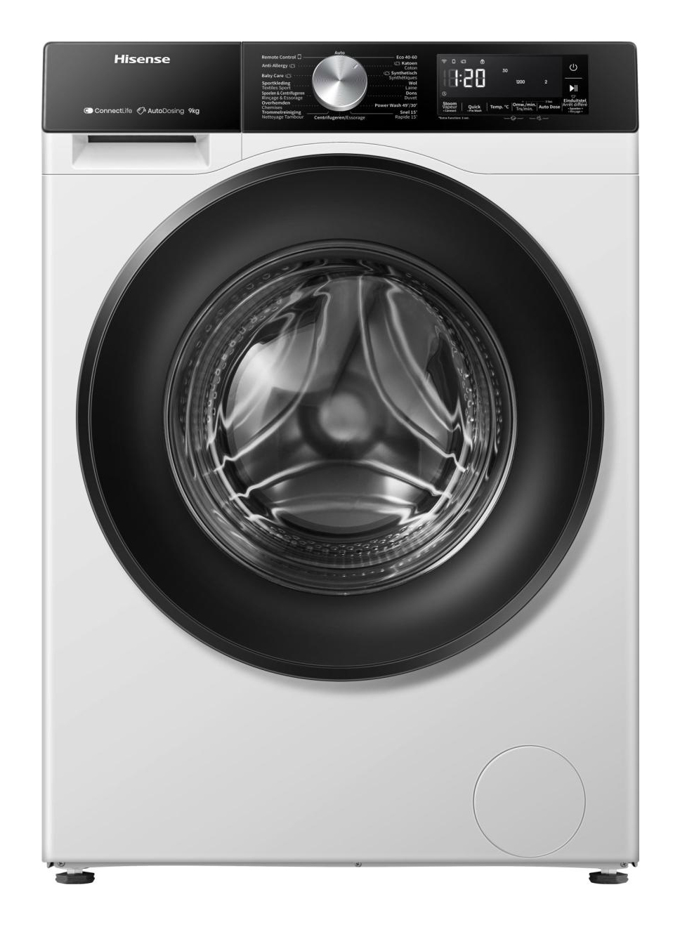 Hisense WF3S9045BW3/BLX — vue 1 sur 6