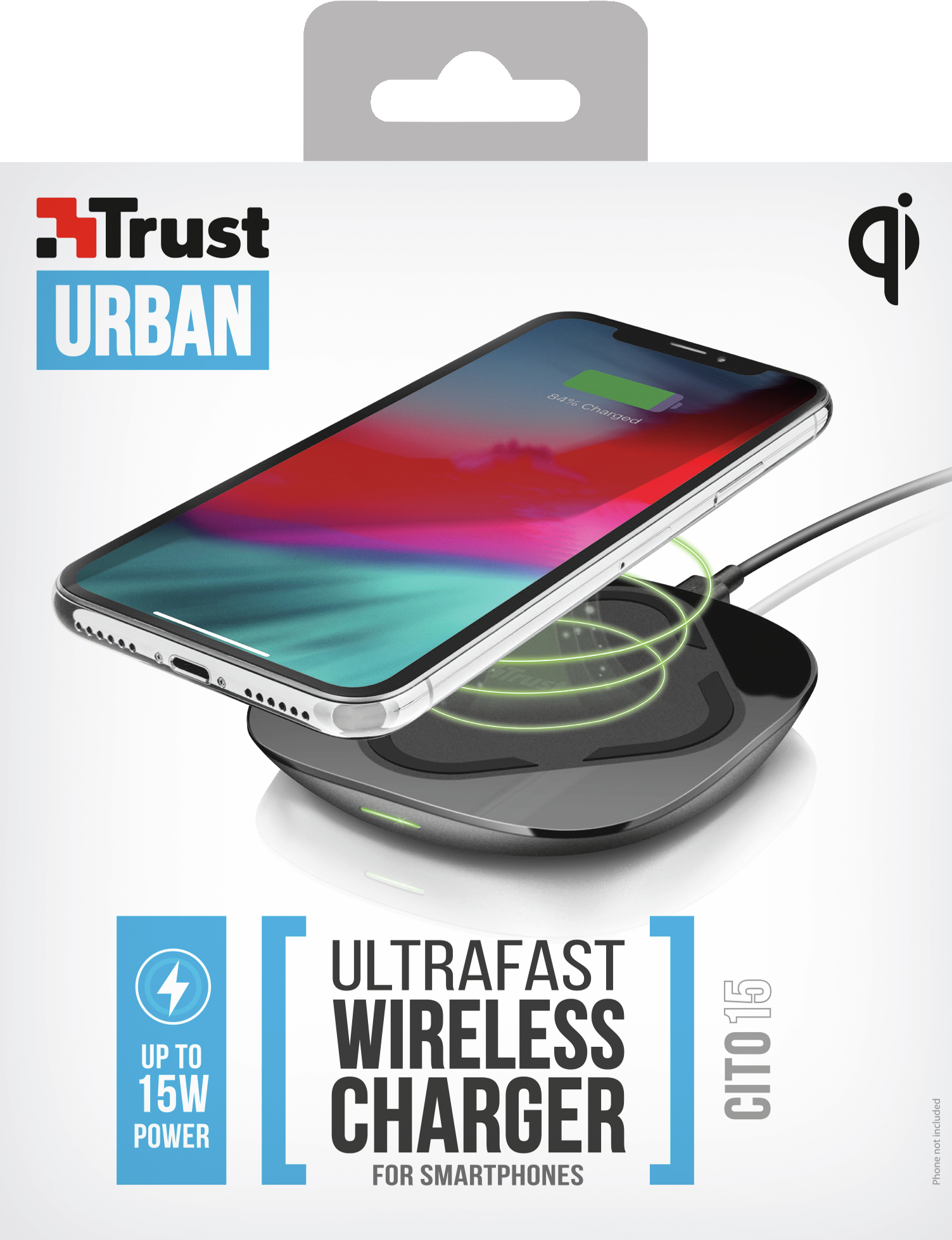Trust CITO15 Smartphone Black USB Wireless charging Indoor – image 6