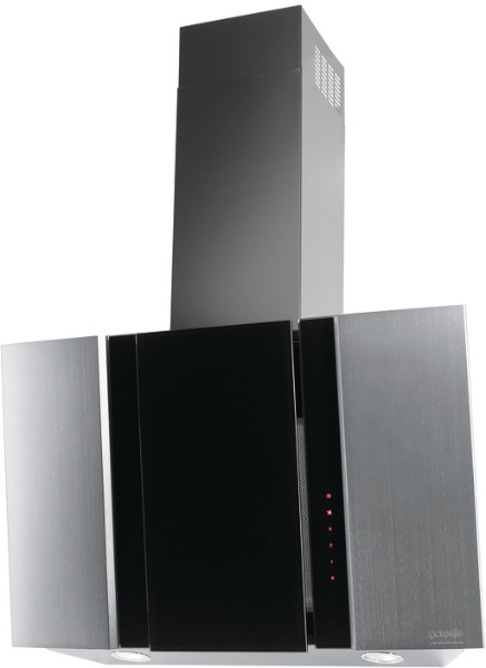 Gorenje DK9P2X cooker hood Wall-mounted Black, Grey 633 m³/h – image 3
