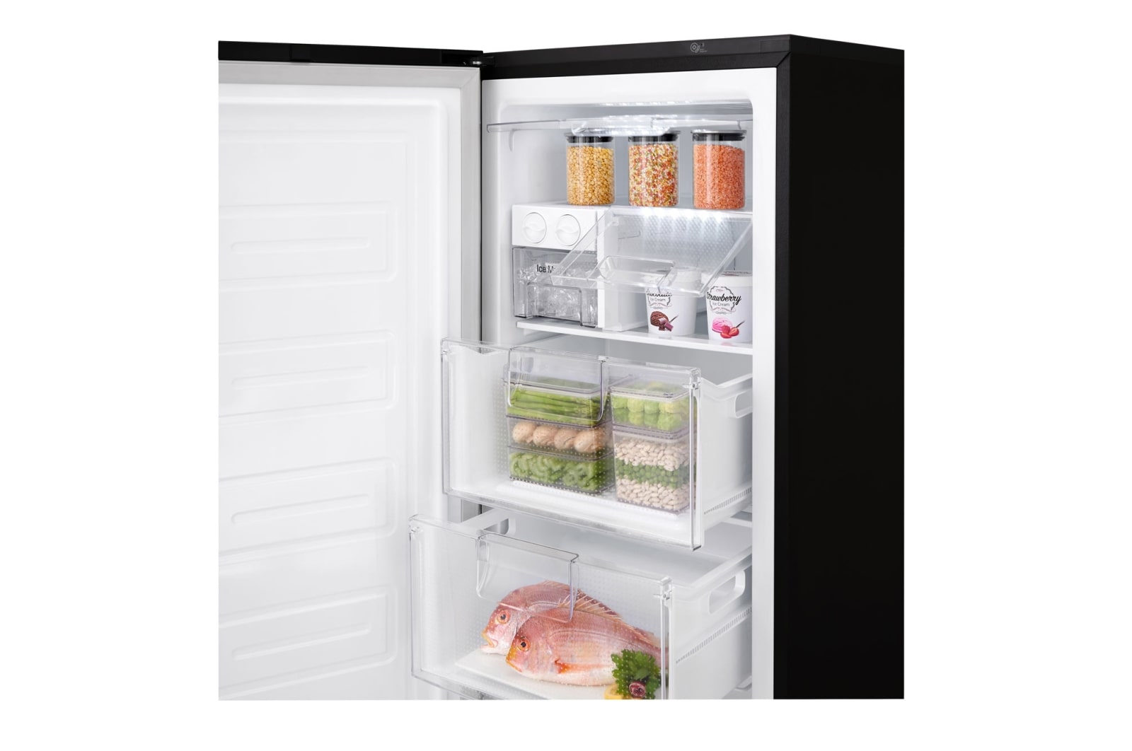 LG GF5237MCJZ1 freezer Upright freezer Freestanding – image 4