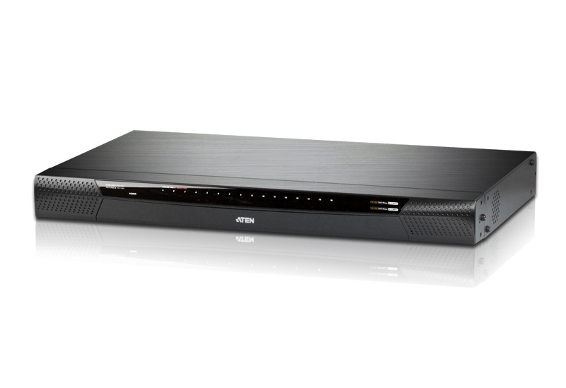 ATEN KN1116V KVM switch Black