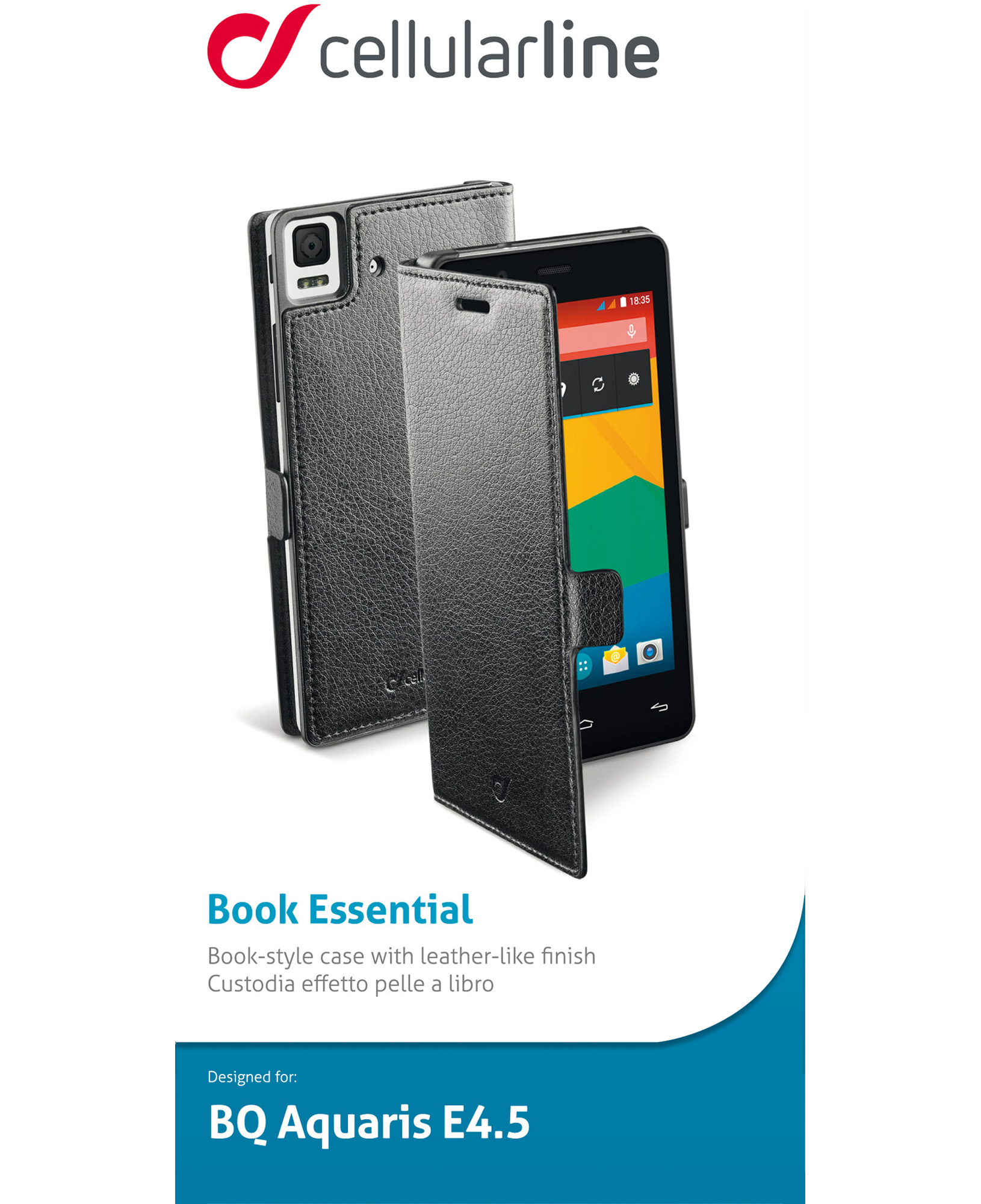 Cellularline Book Essential - AQUARIS E4.5 – image 3