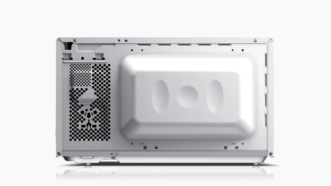 Sharp YC-MS01E-W microwave Black, White Solo microwave Countertop – image 2