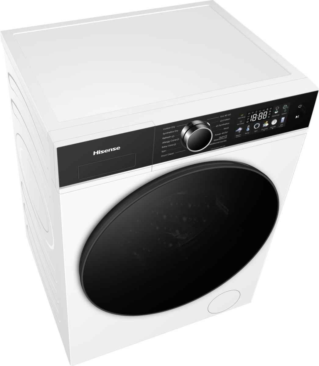 Hisense WD3I8043BWF2 washer dryer Freestanding Front-load White – image 3