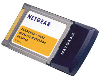 NETGEAR RangeMax NEXT Wireless Notebook Adapter