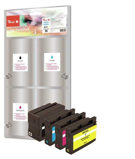 Peach PI300-533 ink cartridge Black, Cyan, Magenta, Yellow