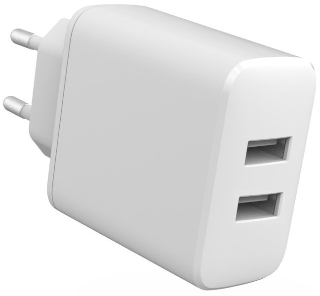 eSTUFF ES635005 mobile device charger Mobile phone White AC Indoor
