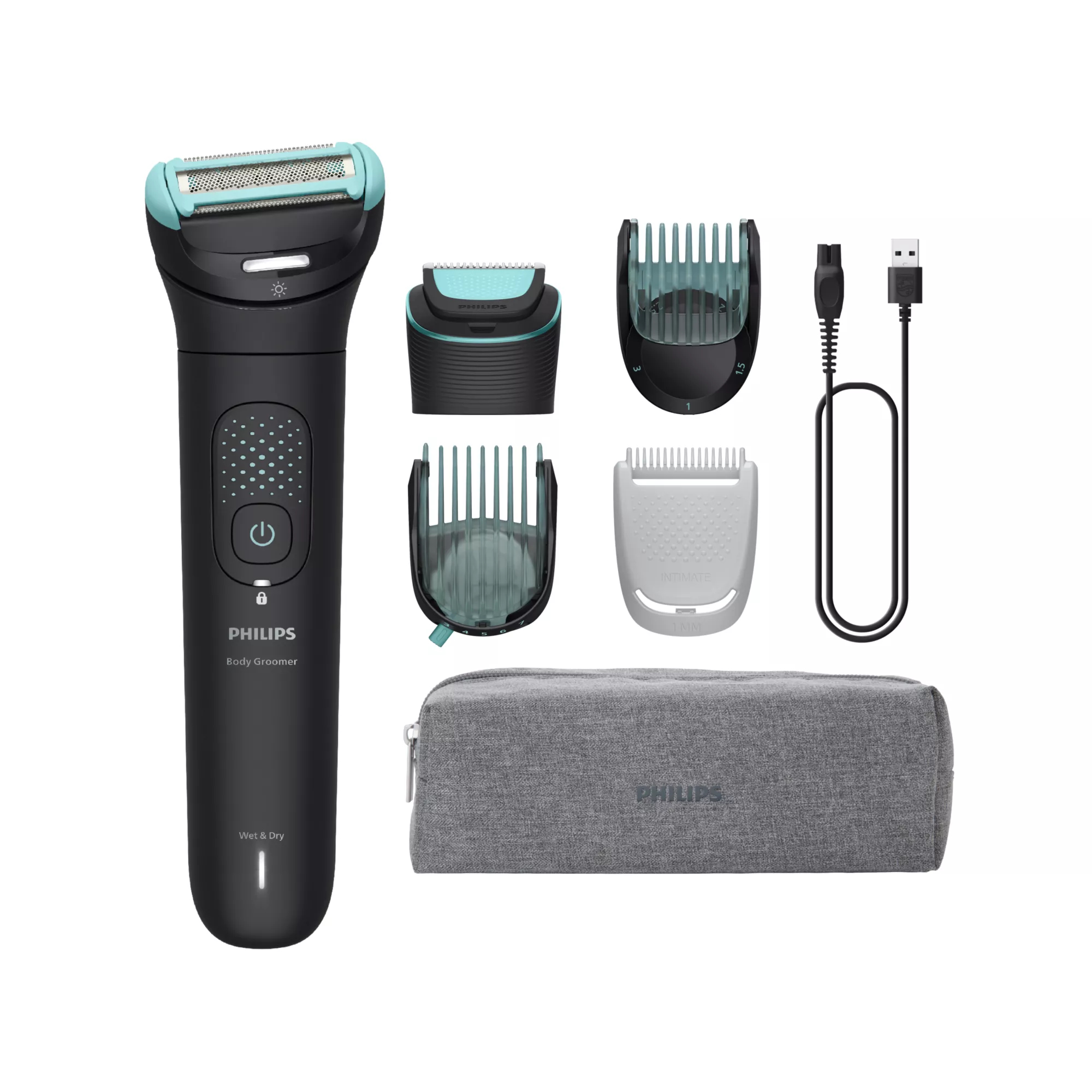 Philips 7000 series Body Groomer BG7470/15 2D flex head and dual trim-shave system – image 1