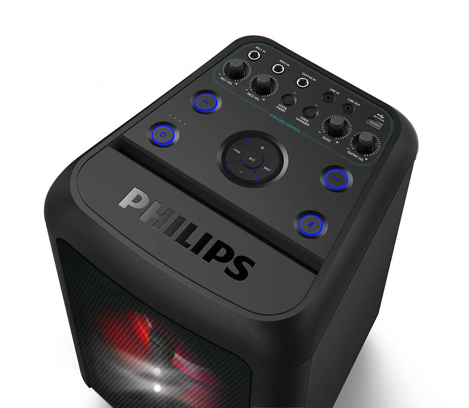 Philips TANX100/10 loudspeaker Black Wired & Wireless – image 3
