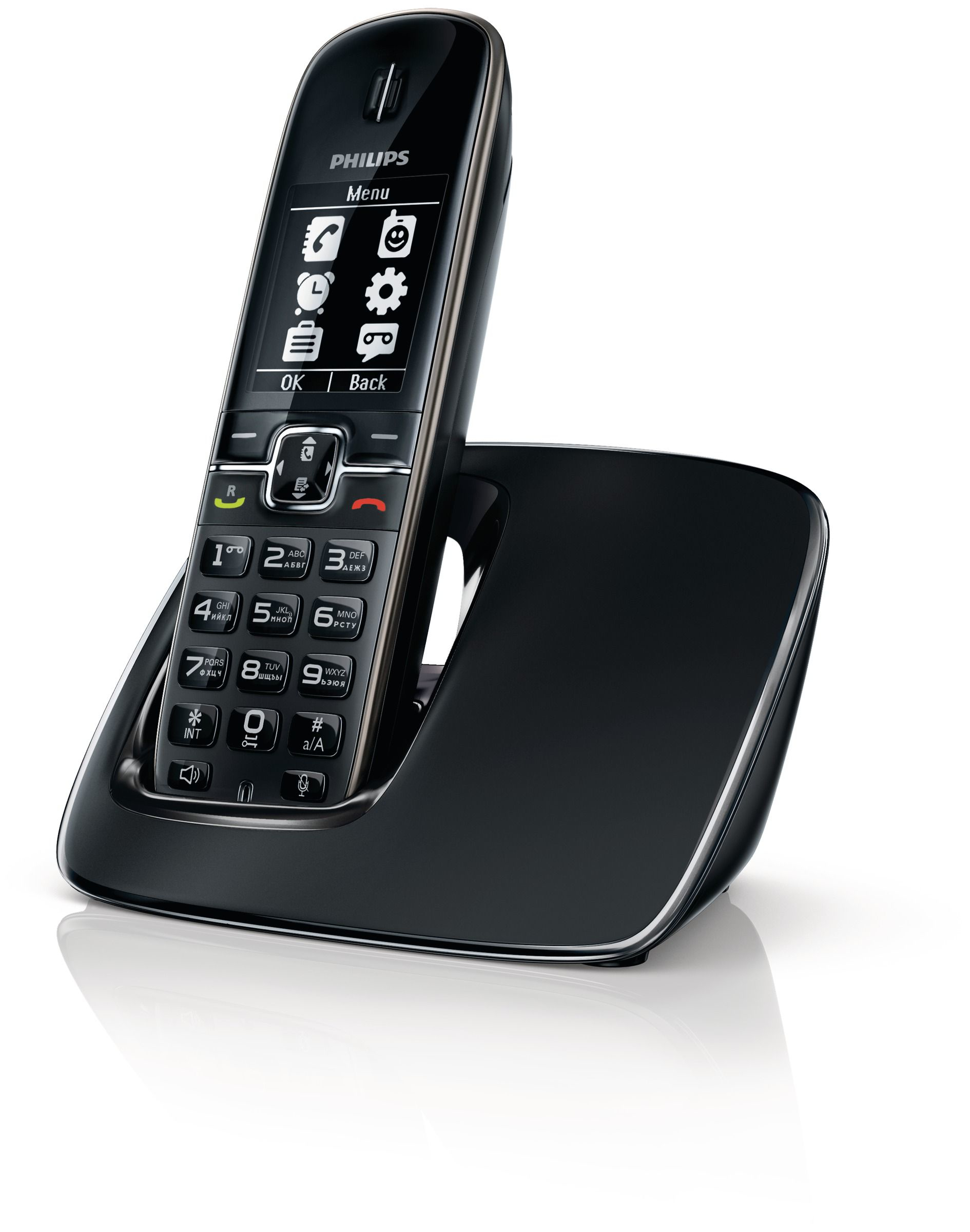 Philips BeNear CD4901B/51 telephone DECT telephone Caller ID Black – image 1