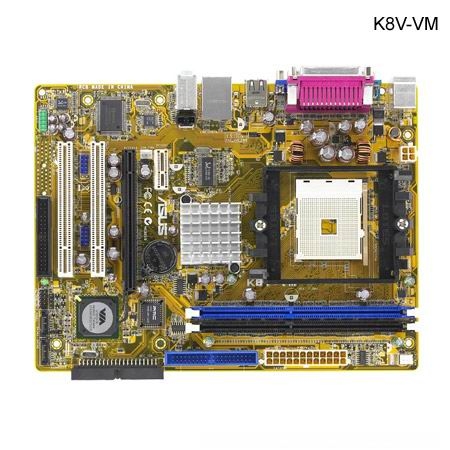 ASUS K8V-VM motherboard Socket 754 ATX