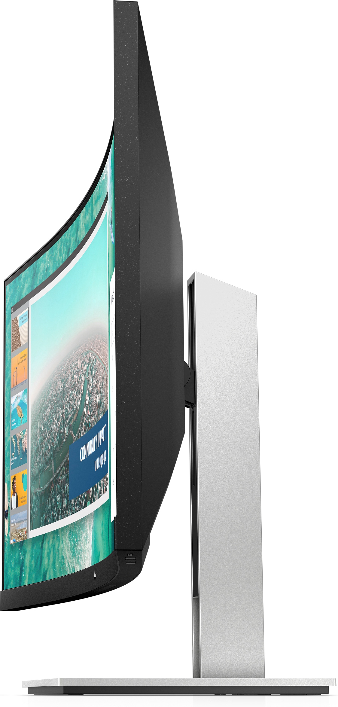 HP E344c computer monitor – image 4