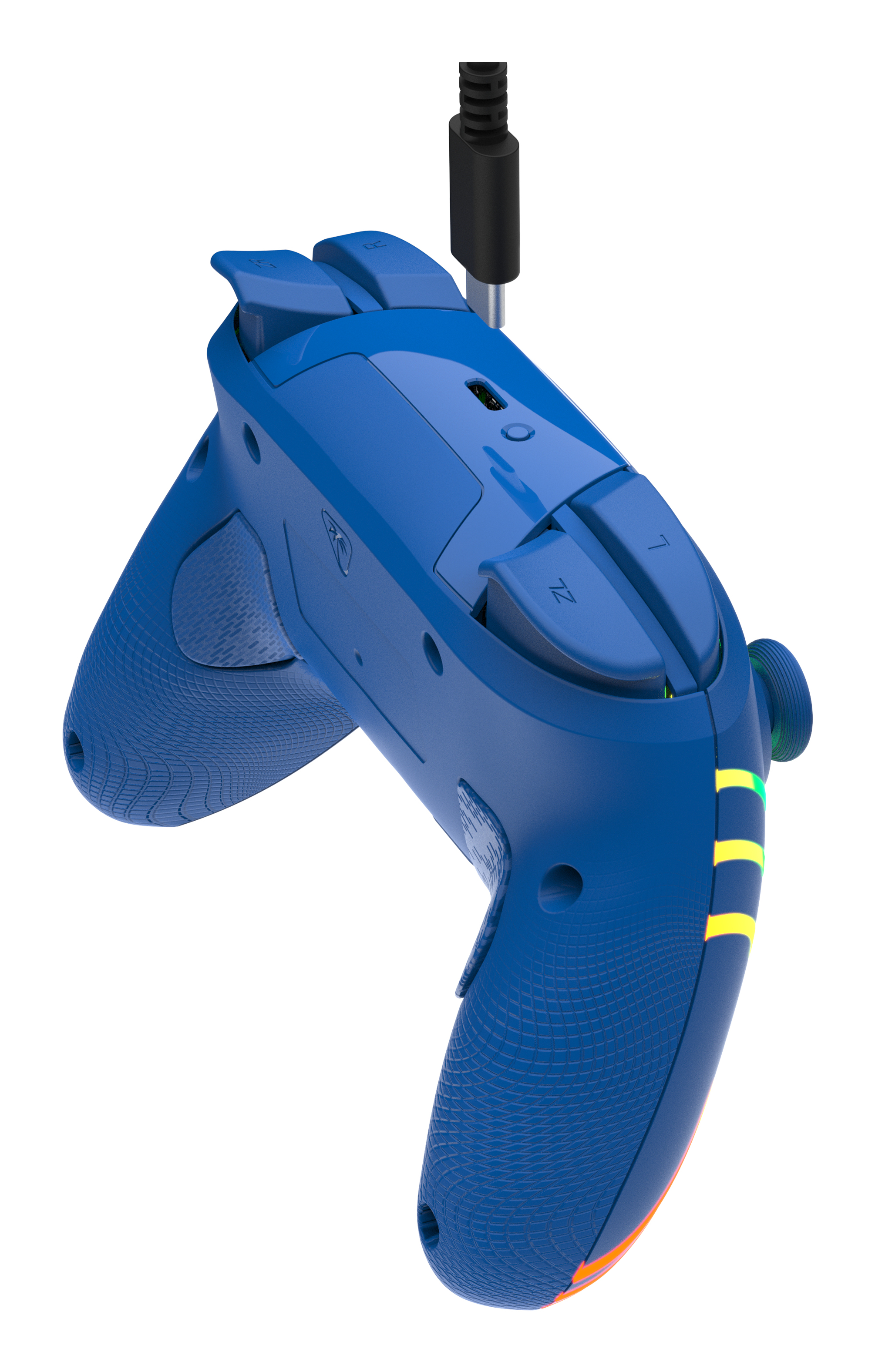 Turtle Beach Afterglow Wave Bleu Manette de gaming RGB sans fil Sous licence officielle pour Nintendo Switch 2