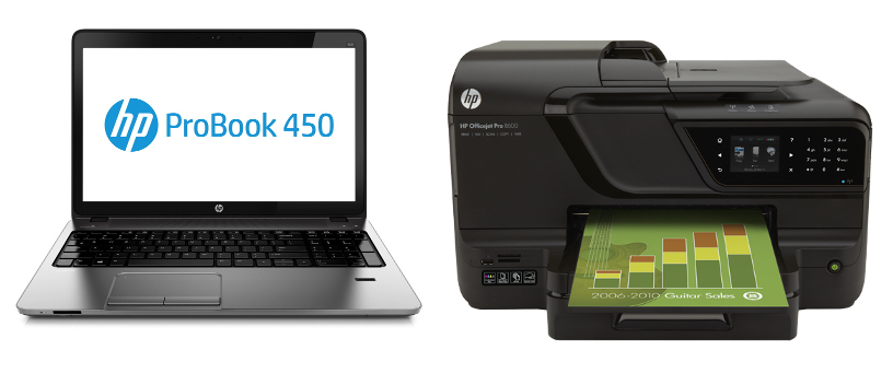 HP 450 G1 Bundel (+ OfficeJet Pro 8600)