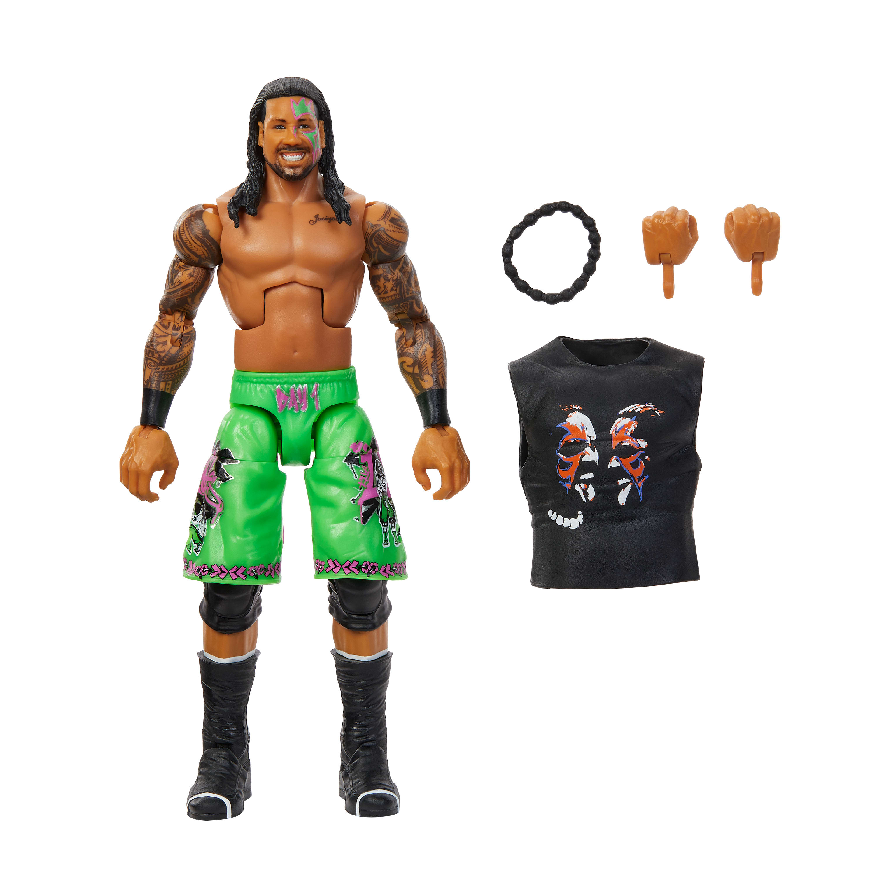 عکس اکشن فیگور WWE مدل JFR51 رنگی