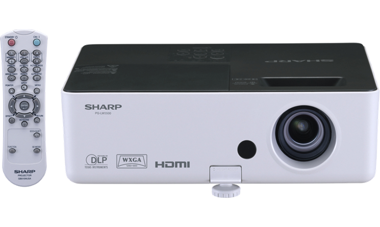 Sharp PG-LW3500 data projector Standard throw projector 3500 ANSI lumens DLP WXGA (1280x800) White