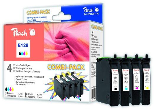 Peach 0A314096 ink cartridge Black, Cyan, Magenta, Yellow