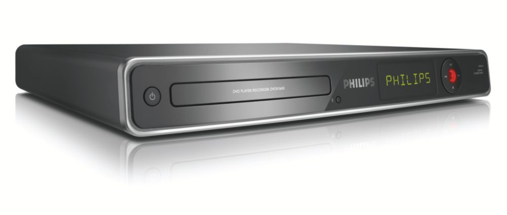 Philips DVDR3600/58 DVD/Blu-Ray player DVD recorder Grey