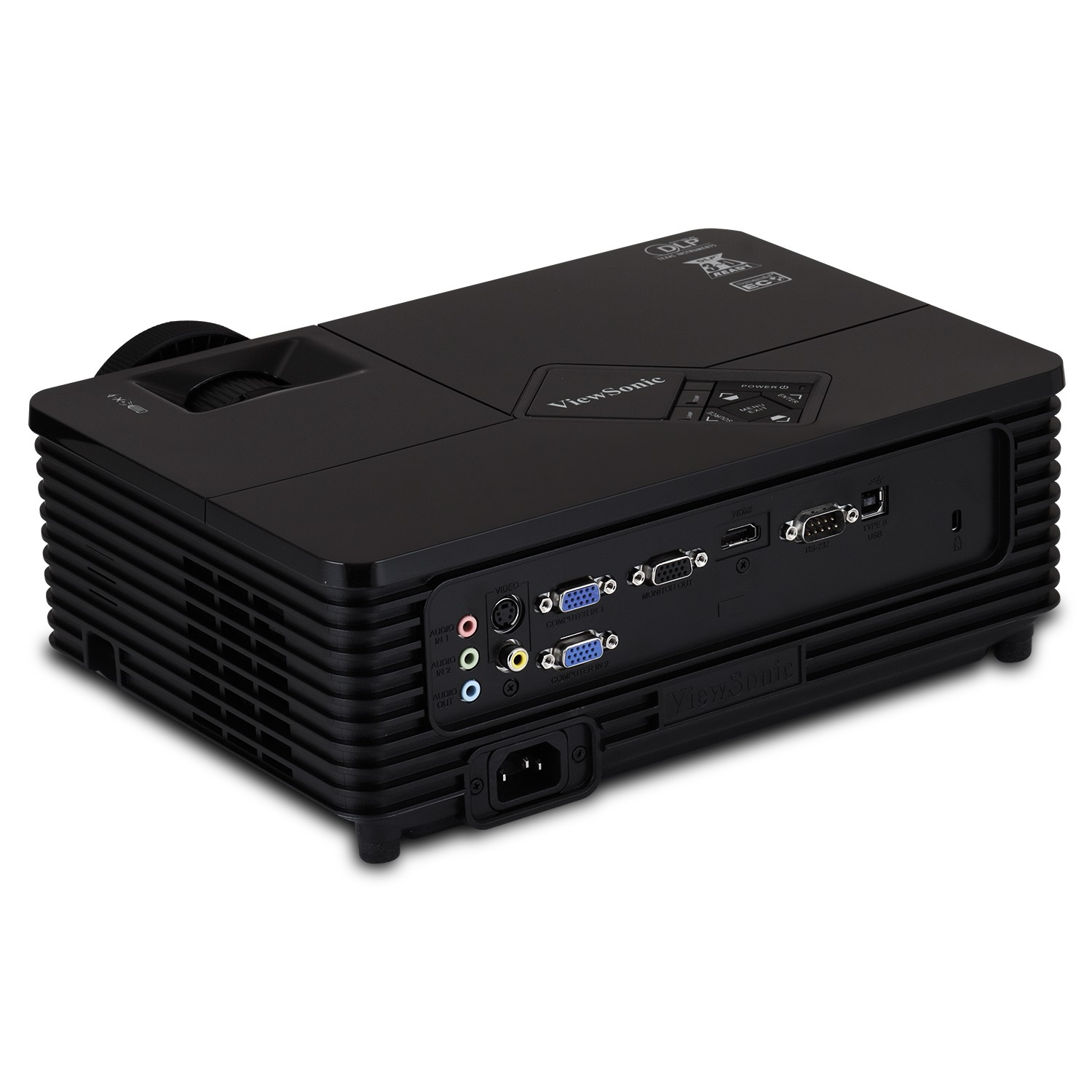 Viewsonic PJD5234 data projector Standard throw projector 2800 ANSI lumens DLP XGA (1024x768) 3D Black – image 3